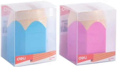 Подставка Deli E9145 для письменных принадлежностей ассорти пластик