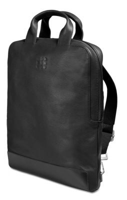 Сумка Moleskine Classic Leather ET84UDBVBK с отделением для ноутбука 15" черная натур.кожа