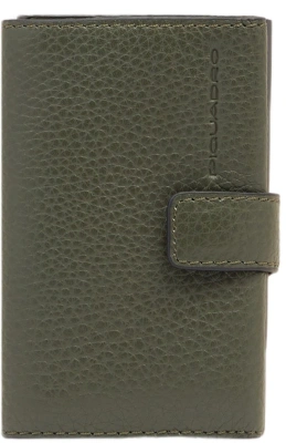 Чехол для кредитных карт Piquadro Modus Special PP5649MOSR/VEVE оливковый натур.кожа/алюм.