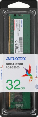 Память DDR4 32Gb 3200MHz A-Data AD4U320032G22-SGN Premier RTL PC4-25600 CL22 DIMM 288-pin 1.2В single rank Ret