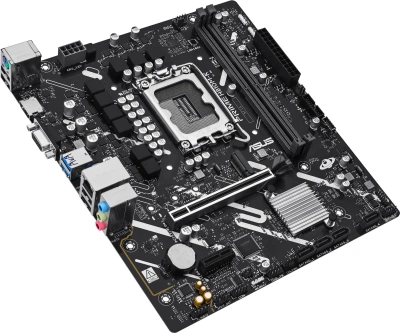 Материнская плата Asus PRIME H810M-K Soc-1851 Intel H810 2xDDR5 mATX AC`97 8ch(7.1) GbLAN RAID+VGA+HDMI