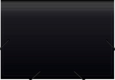 Портфель Бюрократ -BPR6BLCK 6 отдел. A4 пластик 0.7мм черный