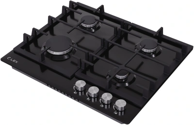 Газовая варочная поверхность Lex Hi-tech Gve 641 Bl Matt Edition черный