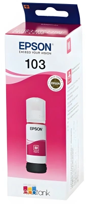 Чернила Epson 103 C13T00S34A пурпурный65мл для Epson L3100/3110/3150