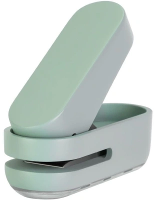 Дырокол Deli NS088green макс.:10лист. пластик зеленый отв.:1