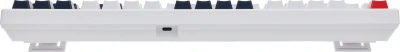 Клавиатура Acer OKW305 механическая белый USB for gamer LED (ZL.KBDCC.01W) кабель 1.8м