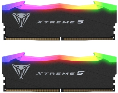 Память DDR5 2x16GB 7600MHz Patriot PVXR532G76C36K Viper Xtreme RGB RTL Gaming PC5-60800 CL36 DIMM UDIMM 288-pin 1.45В с радиатором Ret