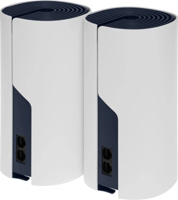 Бесшовный Mesh роутер TP-Link DECO P9(2-PACK) AC1200 10/100/1000BASE-TX белый (упак.:2шт)
