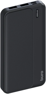 Мобильный аккумулятор Buro BPF10A 10000mAh QC3.0/PD3.0 22.5W 3A 2xUSB-A/USB-C черный (BPF10A22PBK)