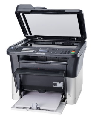 МФУ лазерный Kyocera FS-1025MFP (1102M63RU0/RUV/RU2/NX2/DZ2) A4 Duplex белый