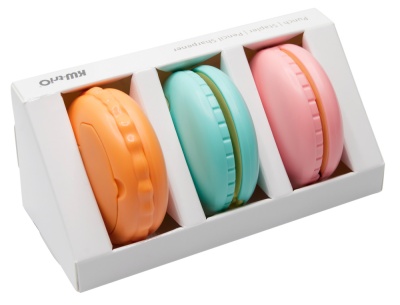 Настольный набор Kw-Trio 6351 Macaron (3 предмета) пластик ассорти