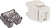 Модуль Lanmaster LAN-OK45U6/180R-WH информ. Keystone RJ45 кат.6 бел.