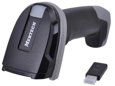 Сканер штрих-кода Mertech CL-2410 BLE Dongle 2D беспроводной черный (4220) 2600мАч