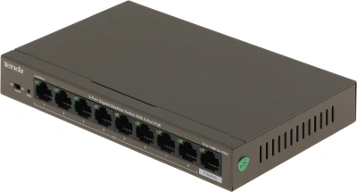 Коммутатор Tenda TEG1109P-8-102W (L2) 9x1Гбит/с 8PoE 92W неуправляемый