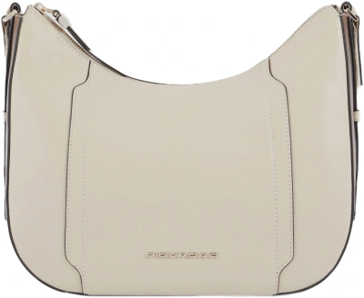 Сумка женская Piquadro Circle BD6657W92/BECU бежевая/кофейная натур.кожа