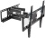 Кронштейн для телевизора Kromax OPTIMA-409 черный 32"-65" макс.45кг настенный поворотно-выдвижной и наклонный