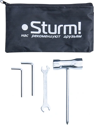 Триммер бензиновый Sturm! BT9526 850Вт 1.16л.с. неразбор.штан. реж.эл.:леска/нож