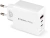 Сетевое зар./устр. Digma Pro DPW6B 65W 3.25A (PD+QC) 2хUSB-C/USB-A универсальное белый (DPW6B5GX12WH)