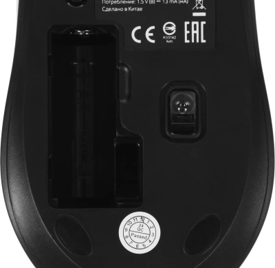 Мышь Acer OMR300 черный оптическая 1600dpi беспров. USB 6but (ZL.MCECC.01R)