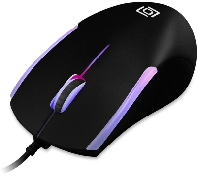 Мышь Оклик 245M черный оптическая 1000dpi USB 3but (471479)