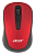 Мышь Acer OMR136 красный оптическая 1000dpi беспров. USB для ноутбука 3but (ZL.MCEEE.01J)