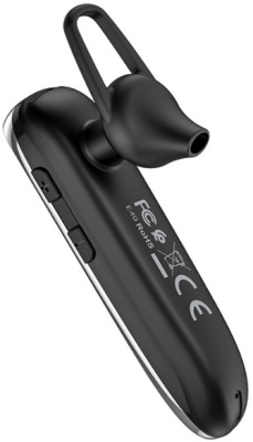 Гарнитура внутриканальные Hoco E49 черный беспроводные bluetooth крепление за ухом