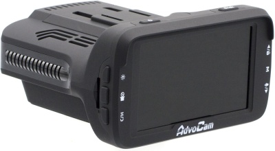 Видеорегистратор с радар-детектором AdvoCam FD Combo черный 142гр. GPS MSTAR 8336