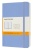 Блокнот Moleskine CLASSIC SOFT QP611B42 Pocket 90x140мм 192стр. линейка мягкая обложка голубая гортензия