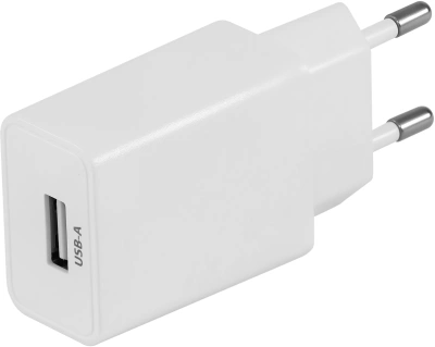 Сетевое зар./устр. Buro BUWA1 10.5W 2.1A USB-A универсальное белый (BUWA10S100WH)