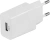 Сетевое зар./устр. Buro BUWA1 10.5W 2.1A USB-A универсальное белый (BUWA10S100WH)