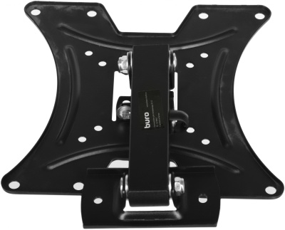 Кронштейн для телевизора Buro FL1S черный 20"-48" макс.15кг настенный поворот и наклон