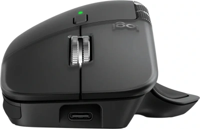 Мышь Logitech MX Master 4 графитовый оптическая 8000dpi беспров. BT/Radio USB для ноутбука 8but (910-007565)