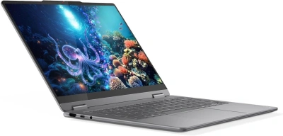 Ноутбук Lenovo Yoga 7 14ILL10 Core Ultra 5 226V 16Gb SSD512Gb Intel Arc 130V 14" OLED Touch WUXGA (1920x1200) без ОС grey WiFi BT Cam (83JQ003GRK)