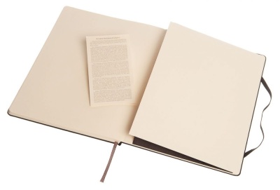 Блокнот Moleskine CLASSIC QP092 XLarge 190х250мм 192стр. нелинованный твердая обложка черный