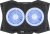 Подставка для ноутбука Digma D-NCP180-2x110RGB 18" 410x280x34мм 20дБ 2xUSB 2x 110ммFAN 700г Fan-control пластик ABS черный