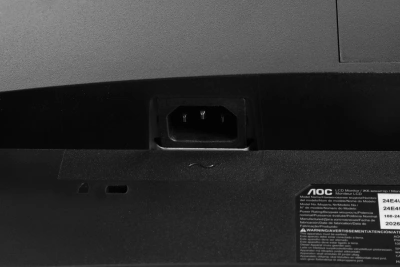 Монитор AOC 23.8" 24E4U черный IPS 1ms 16:9 HDMI M/M матовая HAS Piv 300cd 178гр/178гр 1920x1080 120Hz VGA DP FHD USB