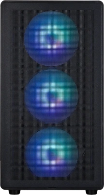 Корпус Zalman M5 черный без БП mATX 8x120mm 2x140mm 1xUSB2.0 1xUSB3.0 audio bott PSU