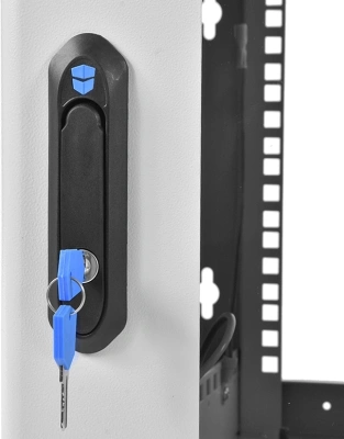 Шкаф коммутационный ЦМО (ШРН-6.500) настенный 6U 599x529мм пер.дв.стекл 200кг серый 470мм 14кг 180град. 346мм IP20 металл