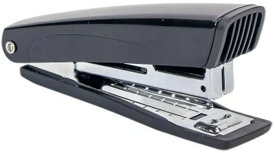 Степлер Kw-Trio 05263BLACK N10 (10листов) встроенный антистеплер черный 50скоб металл/пластик закрытый/прямой коробка