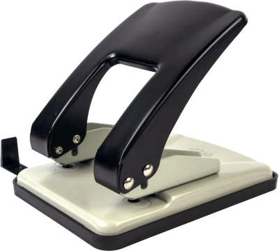 Дырокол Kw-Trio Stylish Heavy Duty 09760 макс.:40лист. металл ассорти отв.:2 с линейкой