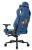 Кресло игровое Knight Craft Dragon синий экокожа с подголов. крестов. металл