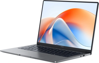 Ноутбук Honor MagicBook X14 Plus 2025 FermiB-5651F Core 5 220H 16Gb SSD512Gb Intel Iris Xe graphics 14" IPS WQXGA (2880x1800) Windows 11 Home grey space WiFi BT Cam (5301ALWC)