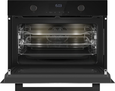 Духовой шкаф Электрический Weissgauff OE 4551 DB Black Edition черный
