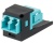 Адаптер Panduit CMDSAQLCZBL проходн. Mini-Com LC дупл. 50/125 OM3 черн. Адаптер Panduit CMDSAQLCZBL проходн. Mini-Com LC дупл. 50/125 OM3 черн.