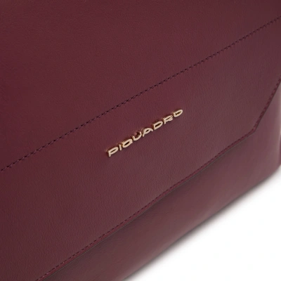 Деловая сумка женская Piquadro Circle BD6778W92/BO с отделением для ноутбука 14" сливовая натур.кожа