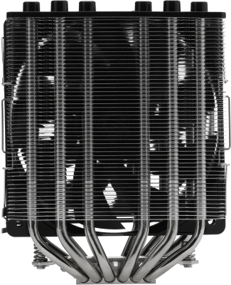 Устройство охлаждения(кулер) ID-Cooling SE-206-XT Soc-AM5/AM4/1200/1700/1851 черный 4-pin 15-35dB Al+Cu 250W 1100gr Ret