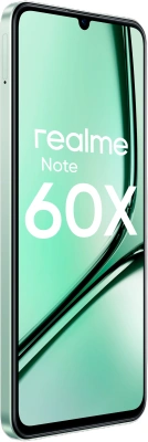 Смартфон Realme RMX3938 Note 60х 128Gb 4Gb зеленый моноблок 3G 4G 2Sim 6.74" 720x1600 Android 14 8Mpix 802.11 a/b/g/n/ac GPS GSM900/1800 GSM1900 A-GPS microSD max2048Gb