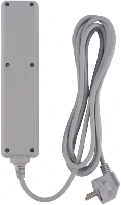 Сетевой фильтр Buro 400SL-5-G 5м (4 розетки) серый (пакет ПЭ)