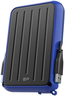 Жесткий диск Silicon Power USB3.0 4TB SP040TBPHD66LS3B Armor A66 2.5" синий