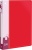 Папка на 2-х кольцах Бюрократ -0818/2RRED A4 пластик 0.7мм кор.18мм внутр. с вставкой красный